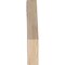 Ekena Millwork 3 1/2"W x 18"D x 22"H Merced Smooth Knee Brace, Douglas Fir BRC04X18X22MRC00SDF - alternate 3